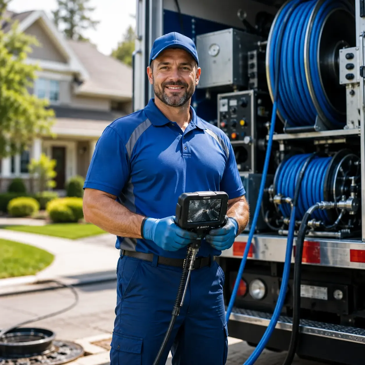 Local outdoor drain cleaning specialists in Morley, MI